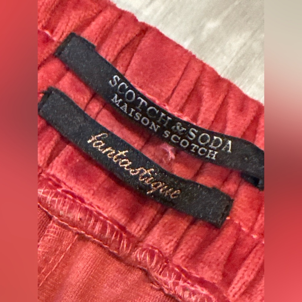 Scotch & Soda Velvet Track Sweatpants - Picture 6 of 9